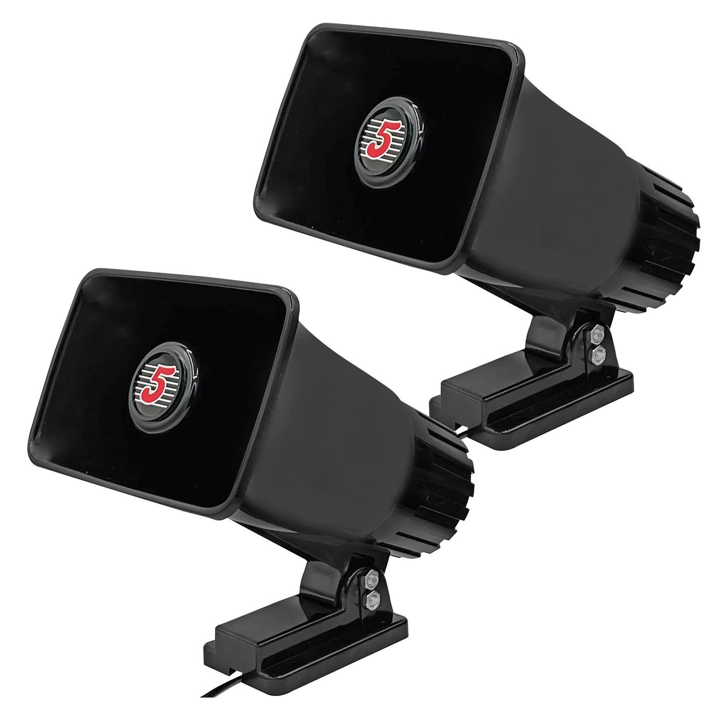 5Core Indoor Outdoor PA Horn Speaker 6 X 4 Inch Loud PA System 8Ohm 50W Loud Siren