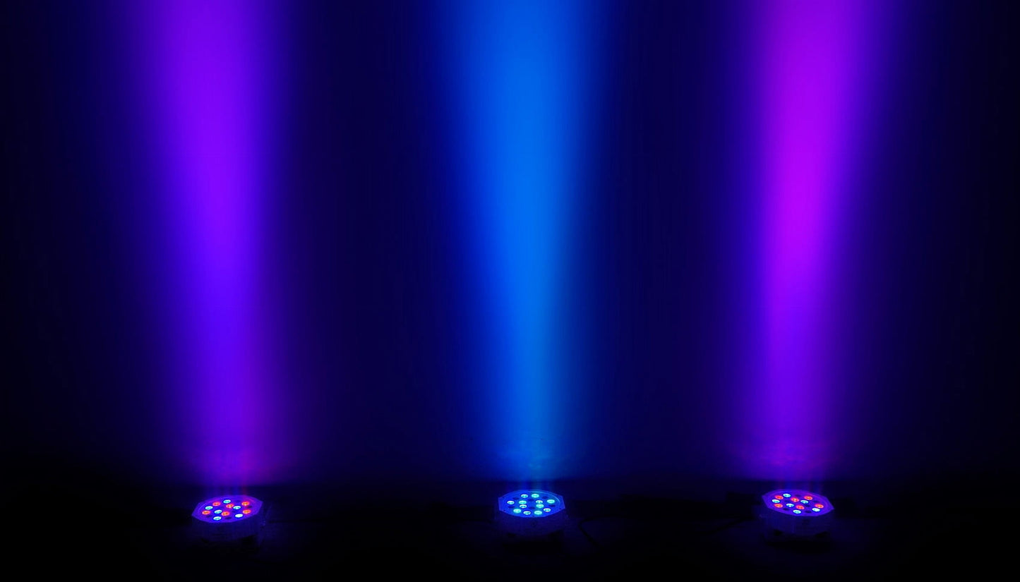 Rockpar50 LED RGB Compact Par Can Dj/Club/Stage DMX Wash Light - White
