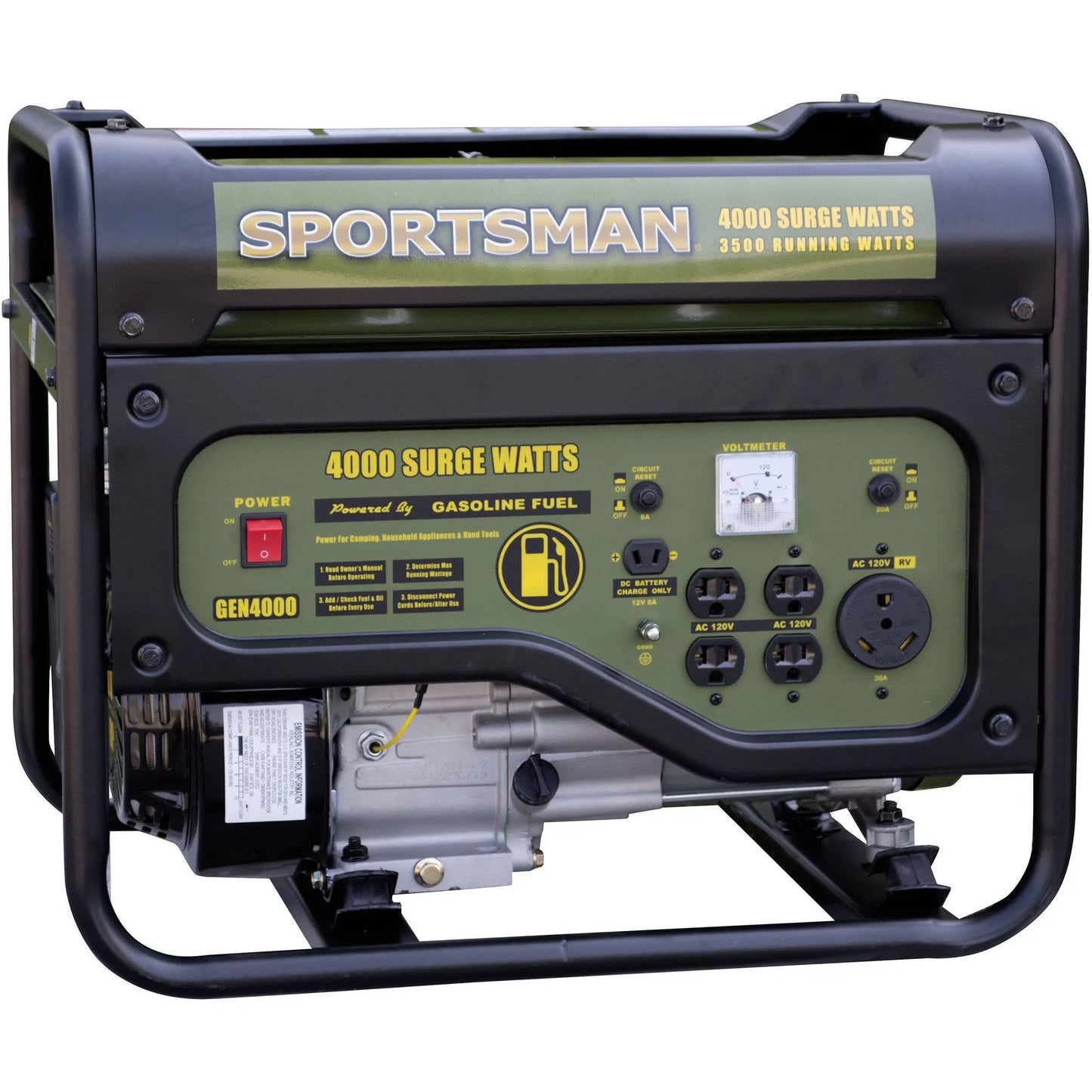 Gasoline 4000W Portable Generator
