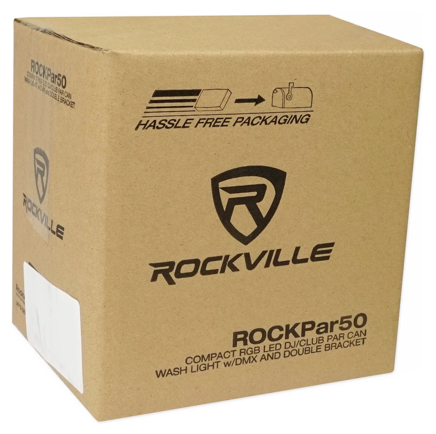 Rockpar50 LED RGB Compact Par Can Dj/Club/Stage DMX Wash Light - White
