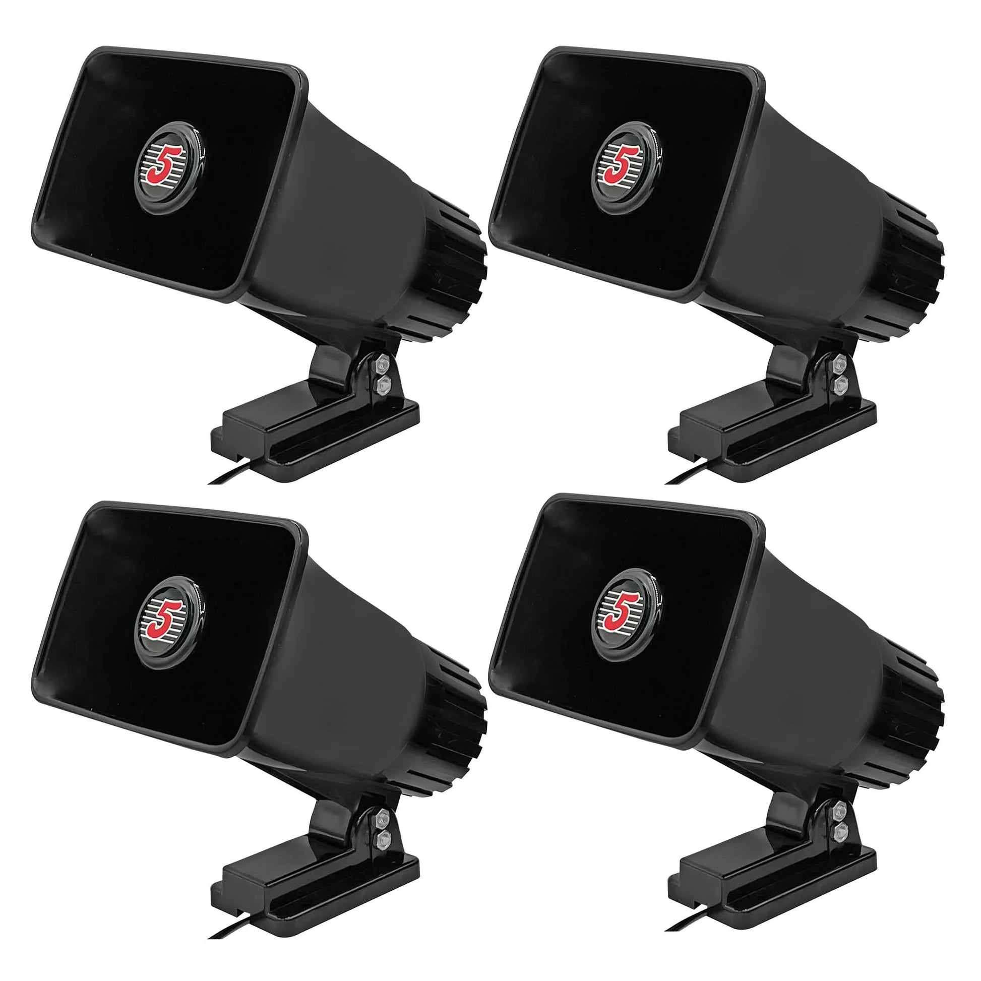 5Core Indoor Outdoor PA Horn Speaker 6 X 4 Inch Loud PA System 8Ohm 50W Loud Siren
