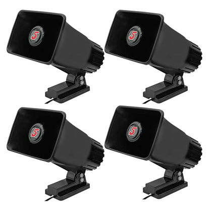 5Core Indoor Outdoor PA Horn Speaker 6 X 4 Inch Loud PA System 8Ohm 50W Loud Siren