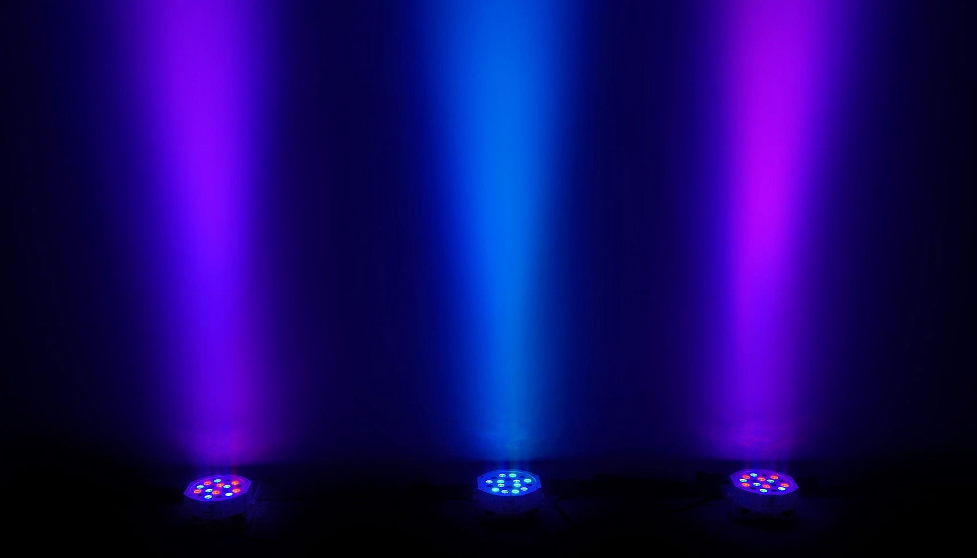 Rockpar50 LED RGB Compact Par Can Dj/Club/Stage DMX Wash Light - White