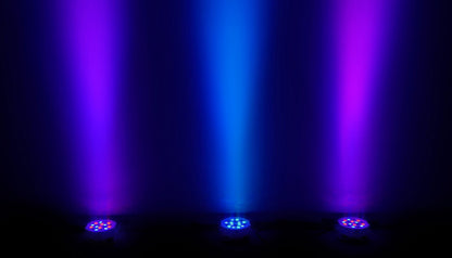 Rockpar50 LED RGB Compact Par Can Dj/Club/Stage DMX Wash Light - White
